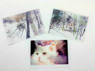 Series of 3 cards - Souvenirs